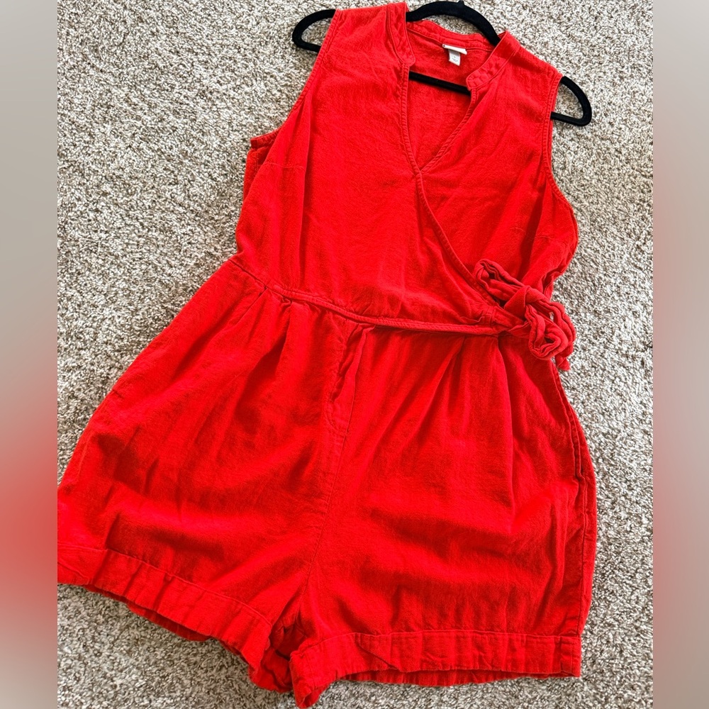 Women’s Linen A New Day Romper